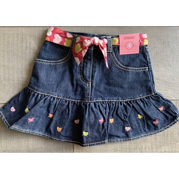 New Gymboree “Popstar Academy and Little Hearts” Skorts size 4 - Picture 1 of 1